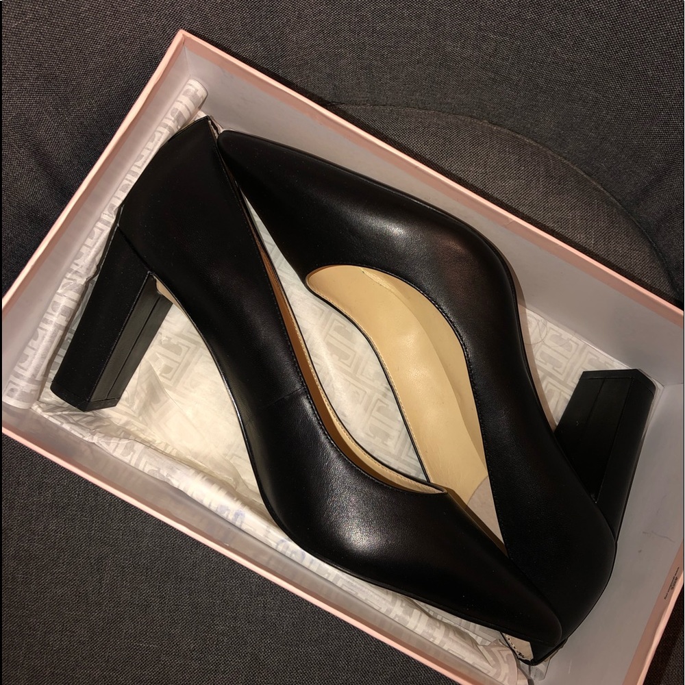 Leather Heels brand new